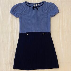 Janie and Jack Blue and Navy Casual Dress